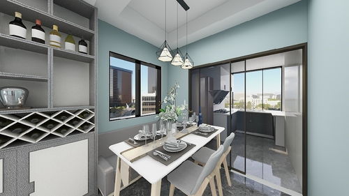 80㎡轻奢风三居室装修实景赏析 小空间里的优雅格调